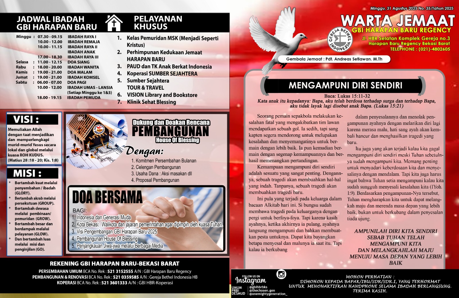 Warta Jemaat GBI Harapan Baru